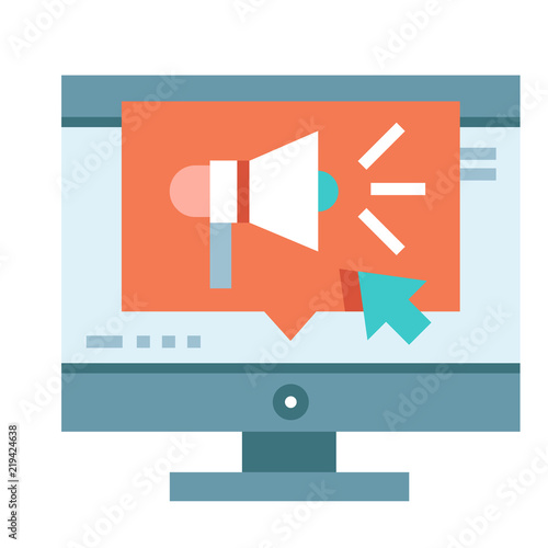 Promotion flat illustration