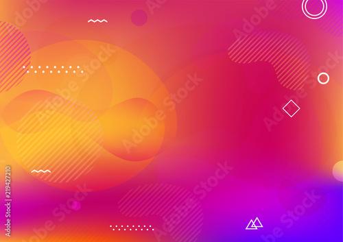 Wallpaper Mural Liquid color covers. Futuristic design posters. Fluid gradient shapes background design composition. Good for placards, banner, flyer, etc. Torontodigital.ca