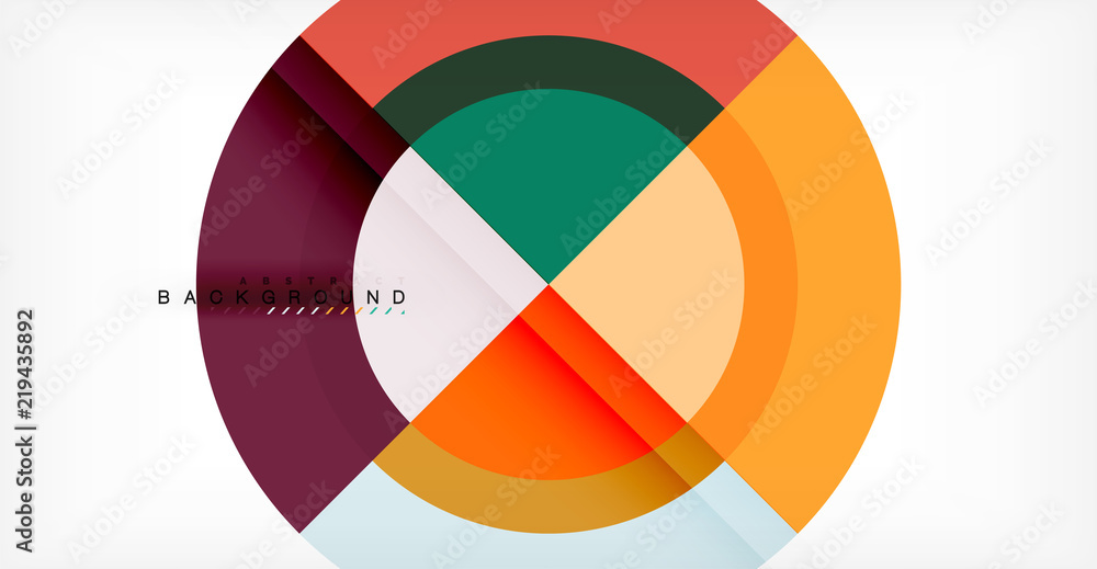 Vector circle abstract background Vector circle abstract background