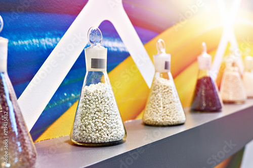 Obraz na płótnie Plastic granular polymer