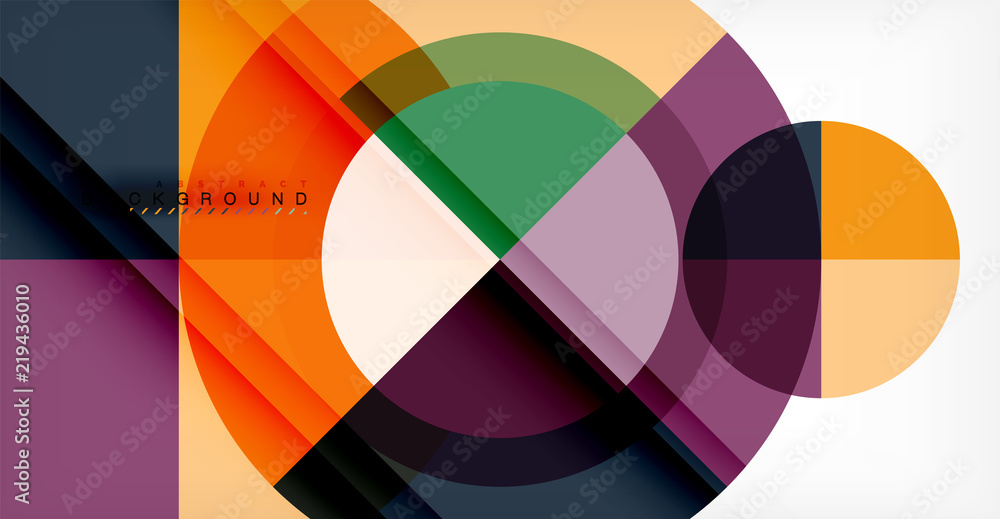 Vector circle abstract background Vector circle abstract background