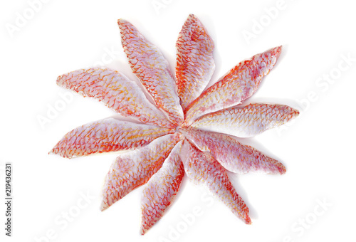 Photos fillets of goatfish