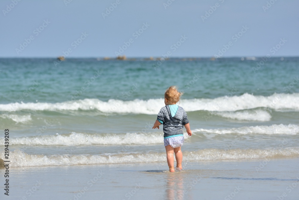 Premier contact avec la mer