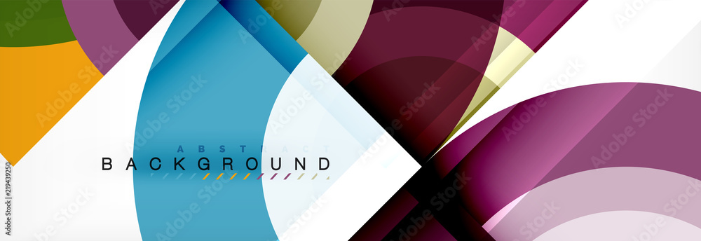Vector circle abstract background Vector circle abstract background