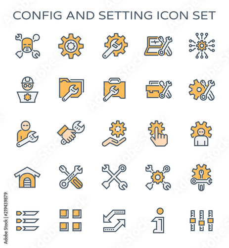 config setting icon