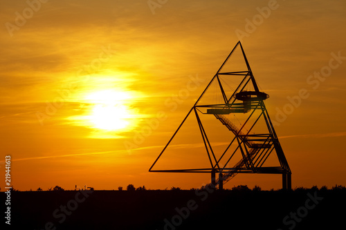 Tetraeder Bottrop At Sunset © IndustryAndTravel
