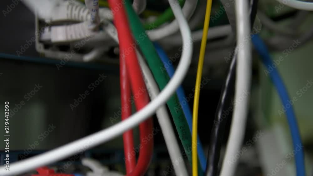 Server room in Russia Server room in Russia