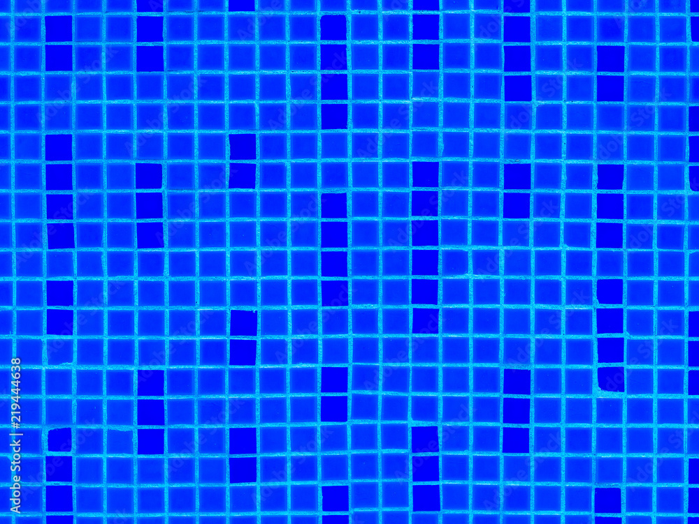 The texture of the blue mosaic. Glass background The texture of the blue mosaic. Glass background
