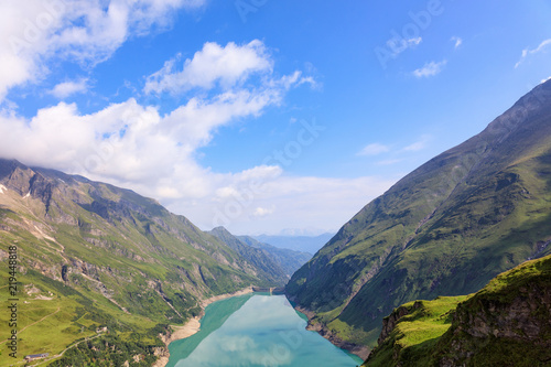 Alpine water reservoirs - Mooserfallboden