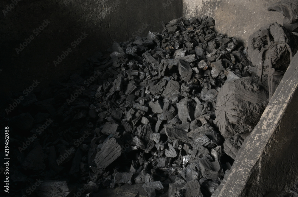 a small coal store inside the Eastern Market