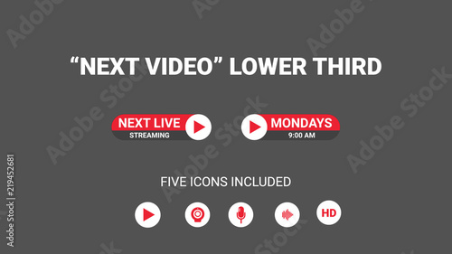 Modern Icon Lower Third