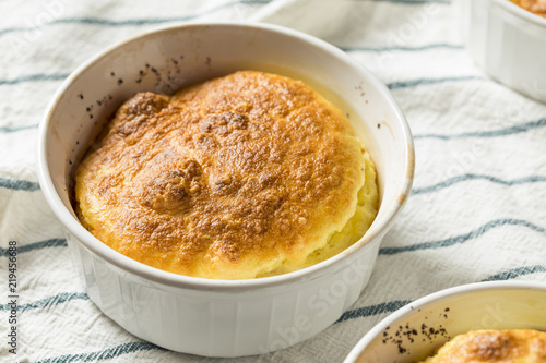Homemade Egg and Cheese Souffle