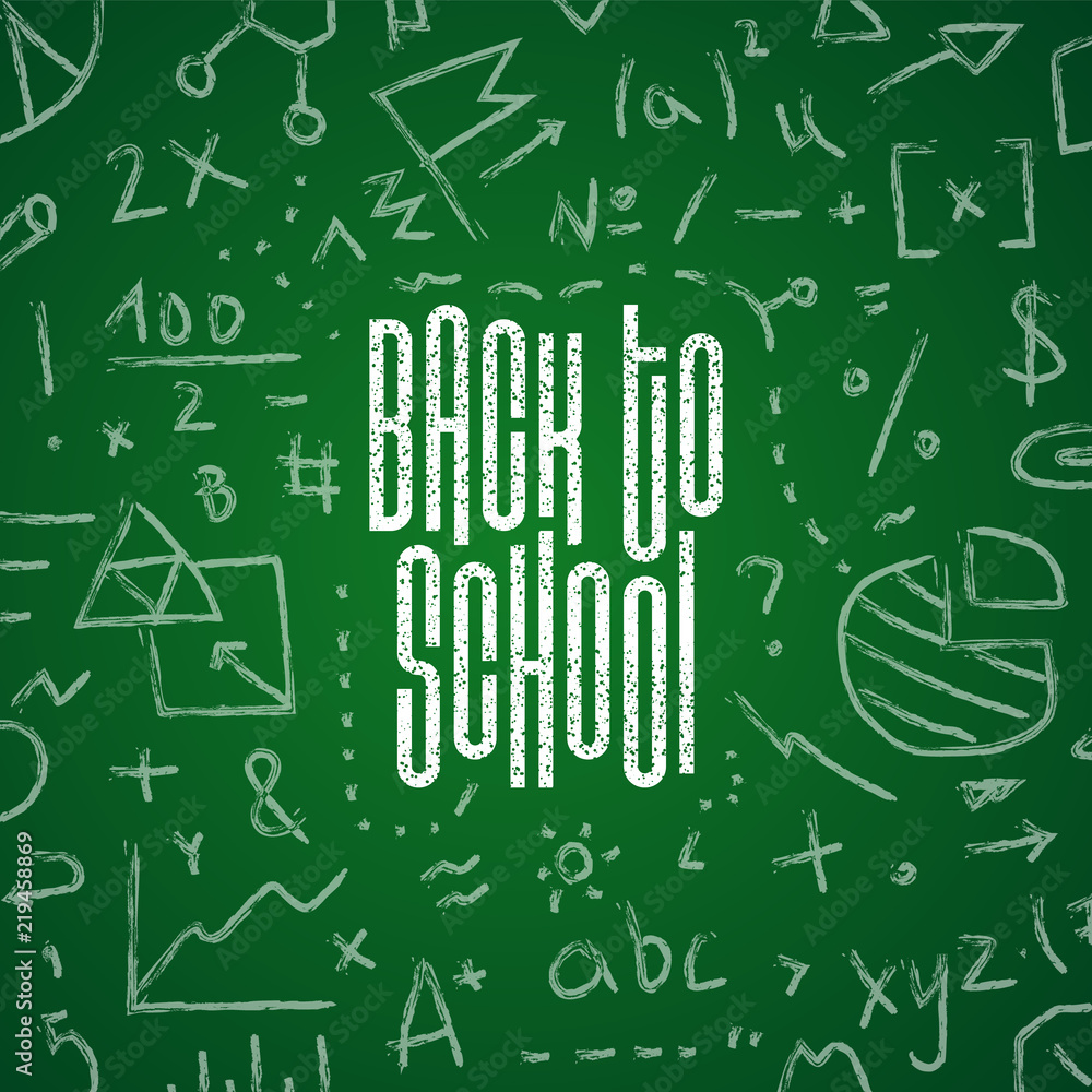 Back to school hand-drawn doodles background.Vector illustration Back to school hand-drawn doodles background.Vector illustration