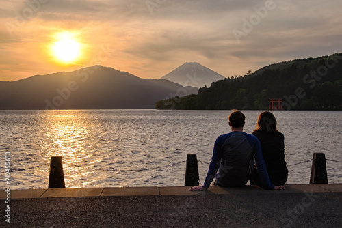 Watching the Sunset.