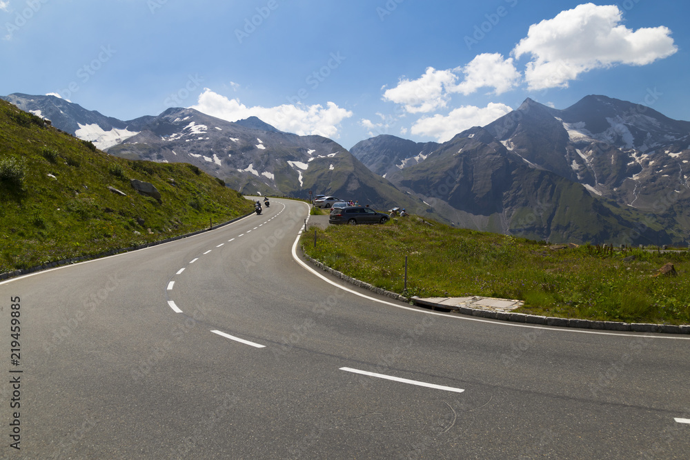 Fototapeta premium Grossglockner High Alpine Road . Austria. Europe