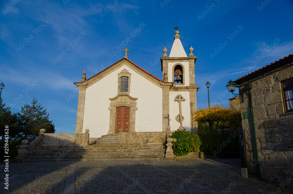 Iglesia de Linhares da Beira, Portugal.