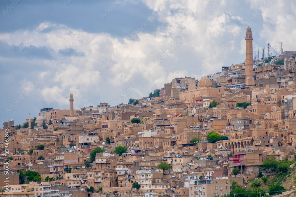 View over the old city of Mardin, Turkey.