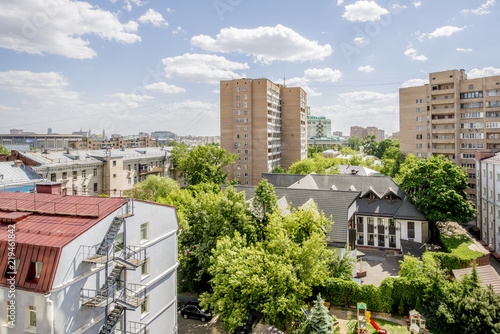 Old residential buildings in the historical center of Moscow
 photo