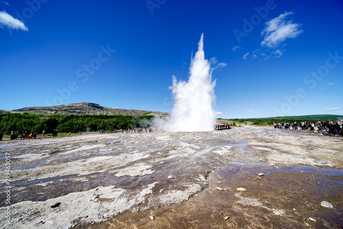 Geyser in Iceland