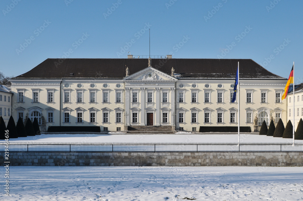 Schloss Bellevue im Winter