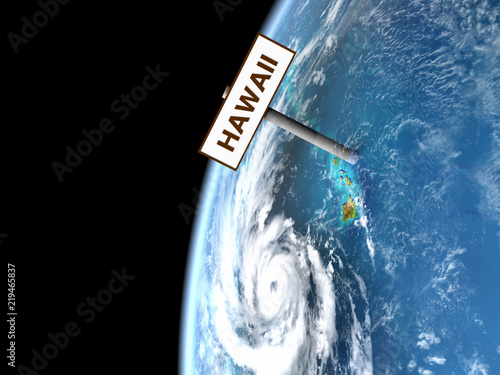 Hurricane Lane disaster photo