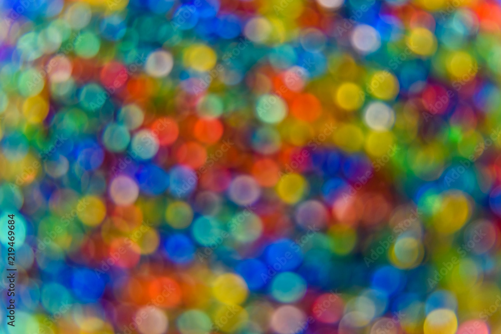 Blurred and abstract multicolored pattern. Bokeh background Blurred and abstract multicolored pattern. Bokeh background