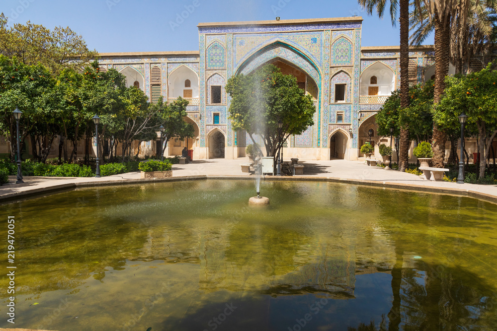 Islamic Republic of Iran. Shiraz. Shahecheragh Holy Shrine. 12th Century Mosque. Islamic Republic of Iran. Shiraz. Shahecheragh Holy Shrine. 12th Century Mosque.