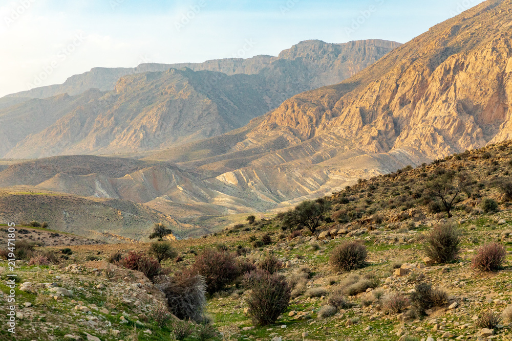 Obraz premium Islamic Republic of Iran. Fars Province, Rudbal. Rural landscape.