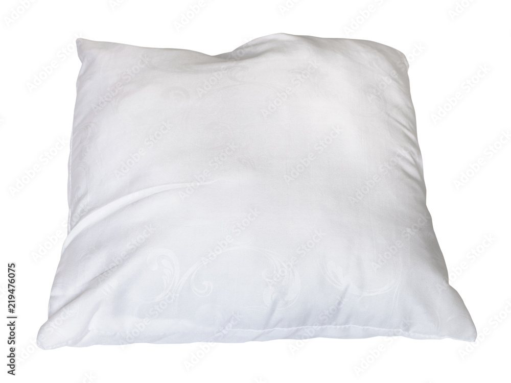 Obraz premium white soft pillow isolated