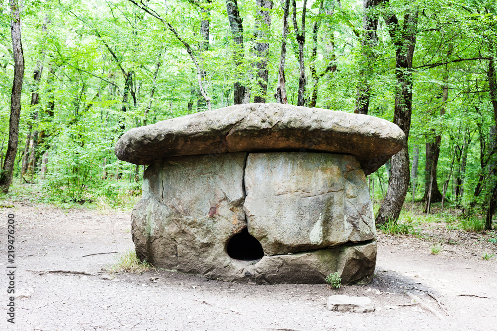 ancient Shapsugsky Dolmen in Shapsugskaya zone ancient Shapsugsky Dolmen in Shapsugskaya zone