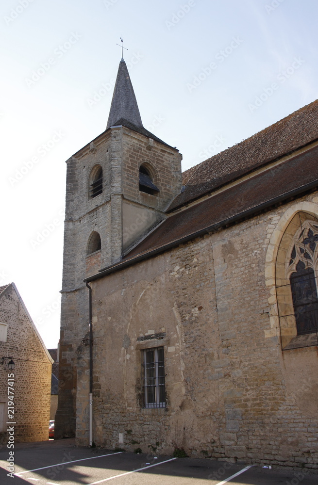 Eglise Saint Seine de Corbigny, Bourgogne