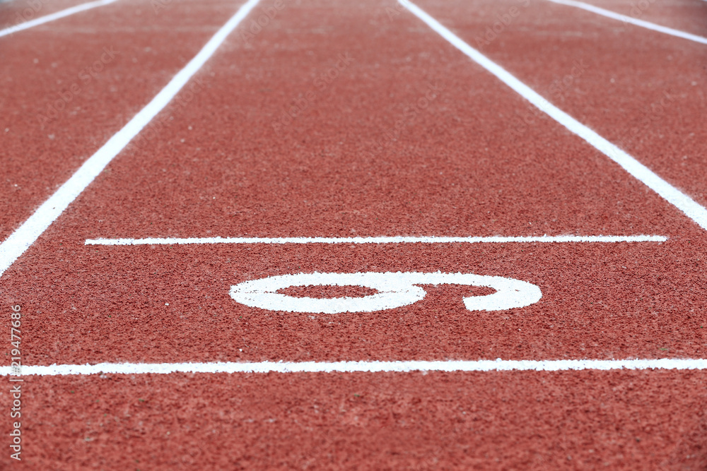 Beautiful runway, in track and field