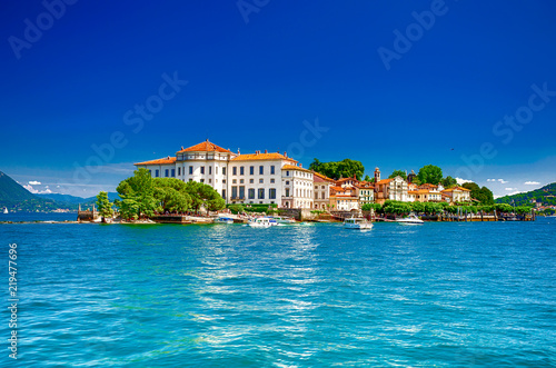 Isola Bella, Borromäische Inseln, im Lago Maggiore, Piemont, italien 