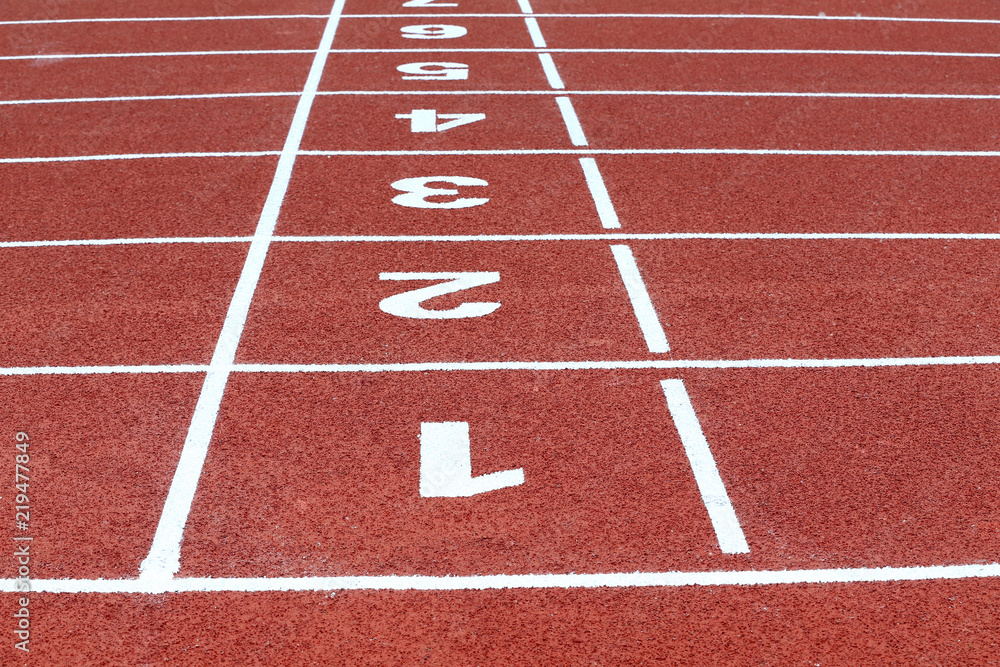 Beautiful runway, in track and field