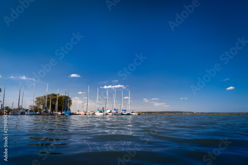 See Segelboot Wasser Altmühlsee Sommer Urlaub photo