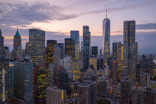 Above Manhattan