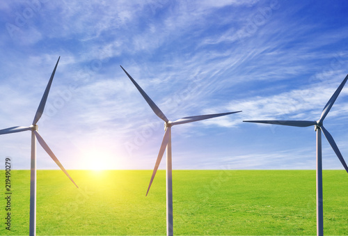 New energy sources such as solar and wind power make the world a better place