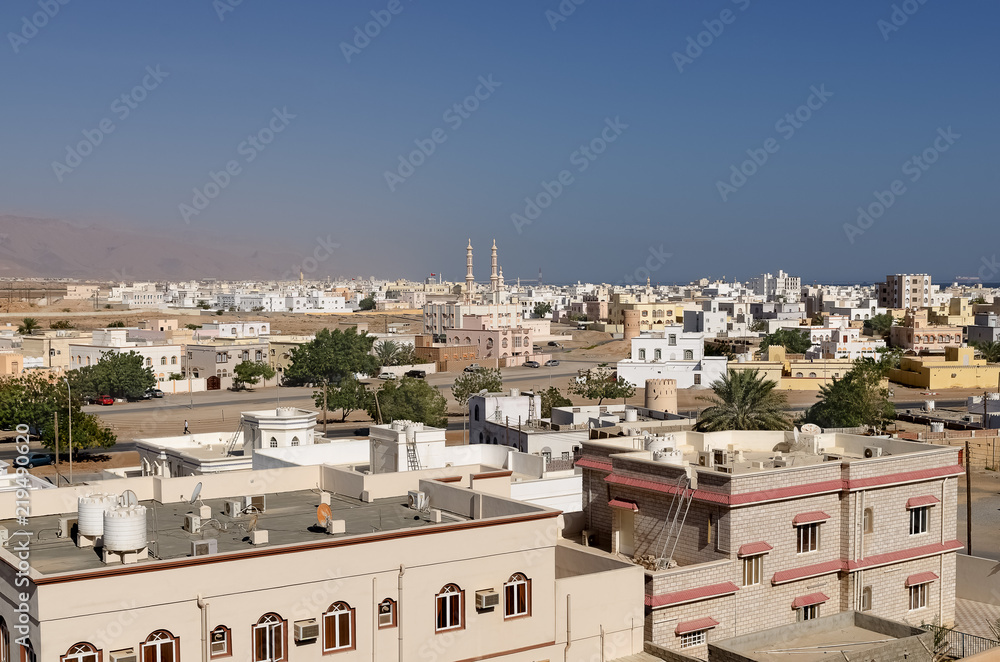 Residential buildings in Sur Oman