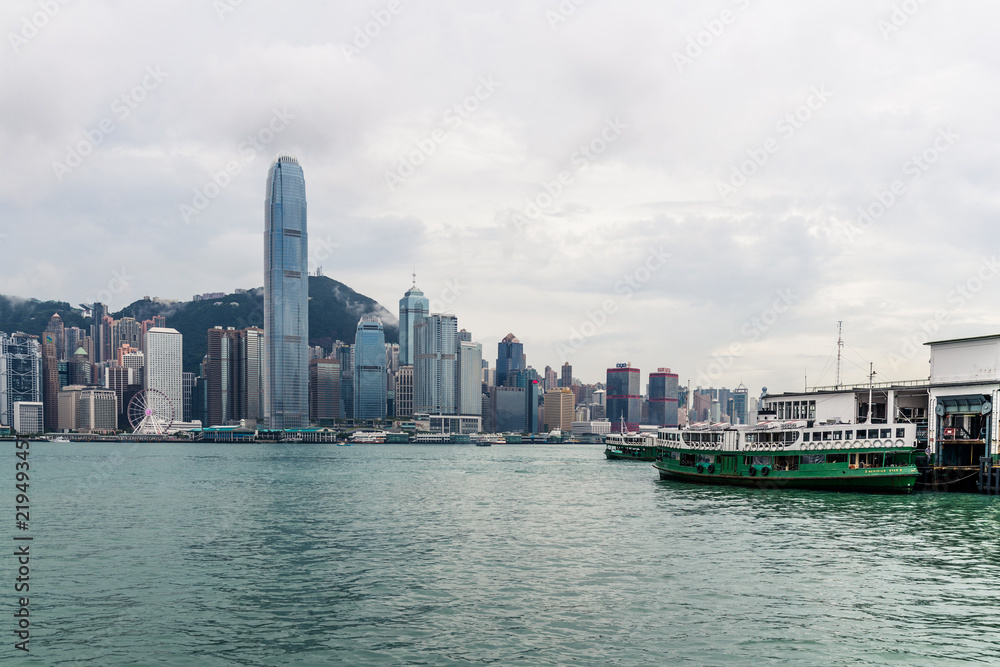 Hong Kong urban city