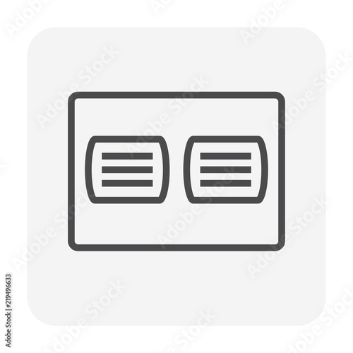 air conditioner icon