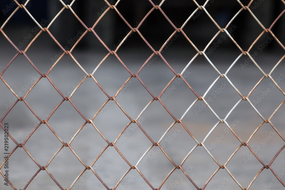Fototapeta premium Fence grilles rust