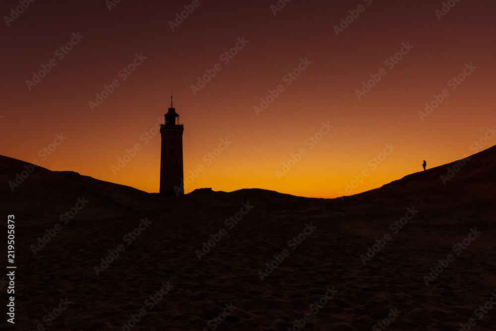 Rubjerg Knude lighthouse in northern Jutland, Denmark Rubjerg Knude lighthouse in northern Jutland, Denmark