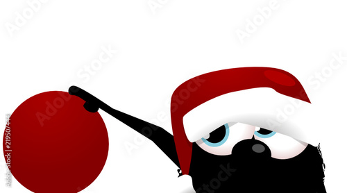 Karte Monster Weihnachten