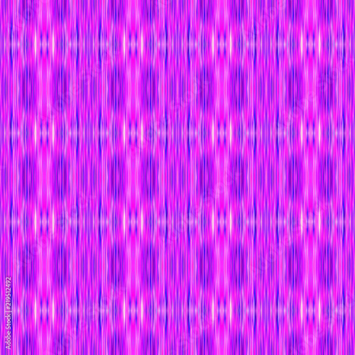 Pattern in Oriental style Ikat. Seamless background for printing on fabric, textiles. Shiny gradient stripes, lines.