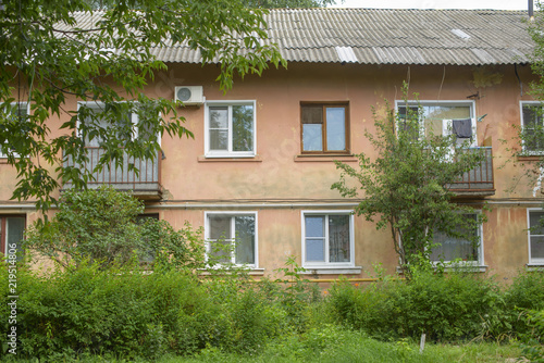 old two-storey house