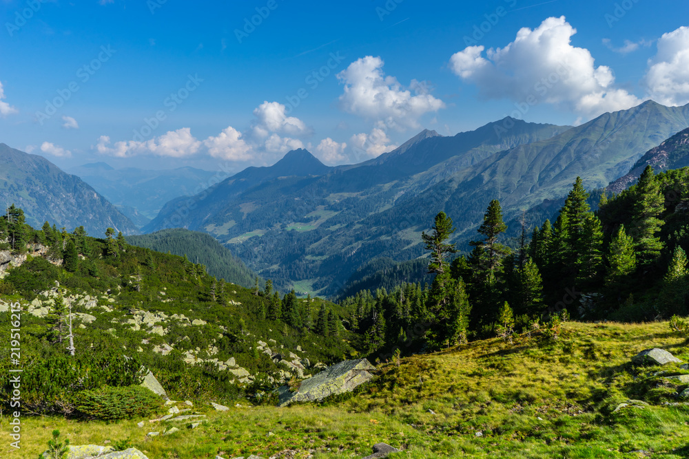 Beautiful mountain and glacier view at Nationalpark Hohe Tauern in Pinzgau in the Austrian Alps Beautiful mountain and glacier view at Nationalpark Hohe Tauern in Pinzgau in the Austrian Alps