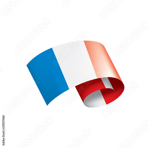 France flag, vector illustration on a white background. Free Download France flag, vector illustration on a white background. - GFXLoad
