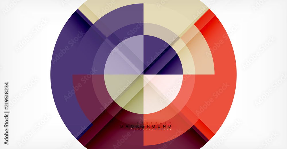 Vector circle abstract background Vector circle abstract background