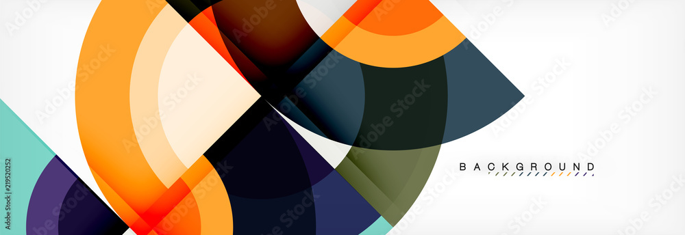 Vector circular abstract background Vector circular abstract background