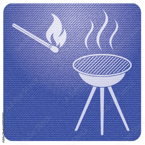 The barbecue icon